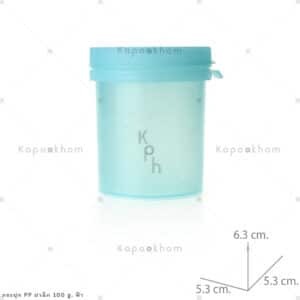 กระปุกครีมPPฝาฉีก100กรัม